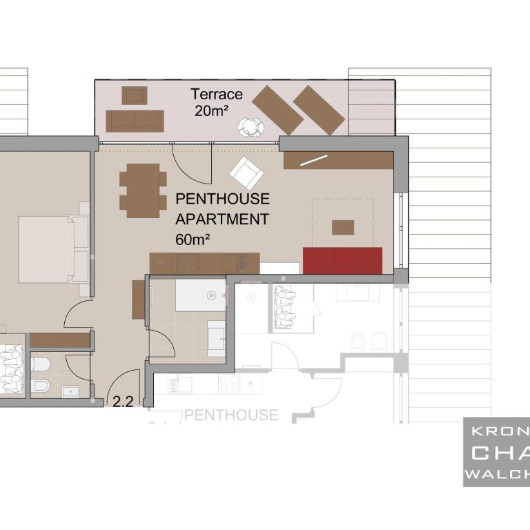 KRONPLATZ CHALET WALCHHORN - Brunico, Dolomites - Appartamento Attico con Vista Montagna - 8