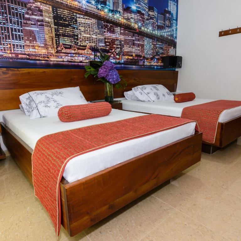 Hotel Sauces del Estadio - Habitación Doble - 2 camas - 1