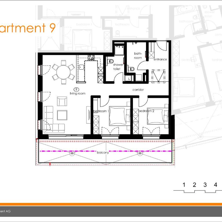 Apartment Krokus - GRIWA RENT AG - Apartment mit 2 Schlafzimmern - 19