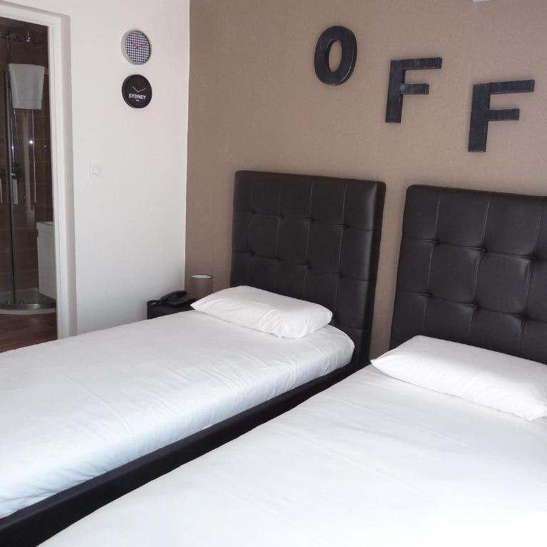Hotel Bleu Azur - Chambre Double ou Lits Jumeaux Standard avec Balcon - 8