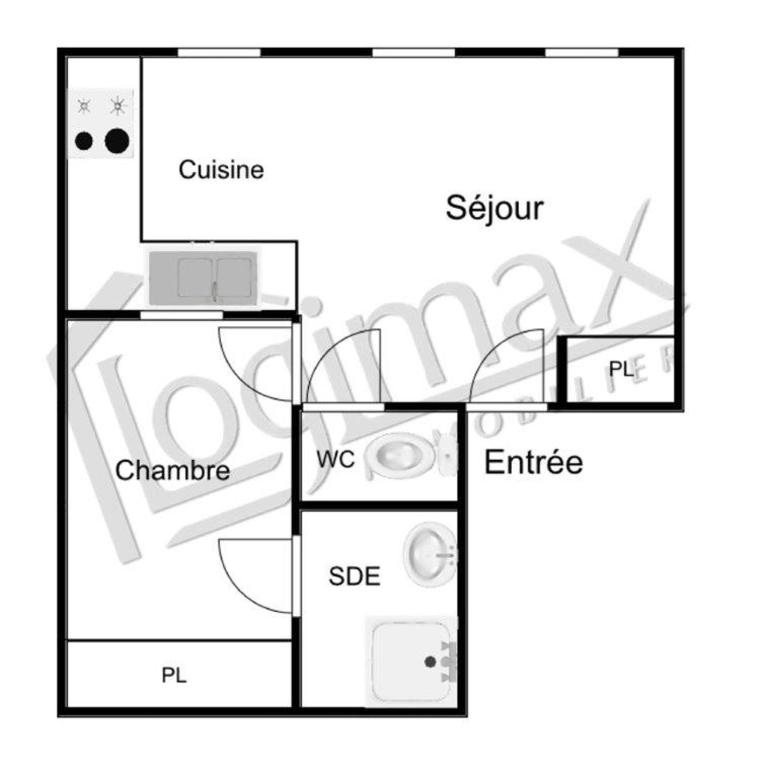 Appt 2 à 4 pers - La Rochelle Vieux Port - Apartment mit 1 Schlafzimmer - 7