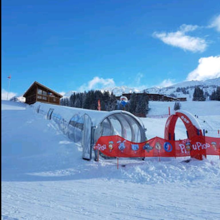 Duplex face aux pistes - Appartement avec Vue sur la Montagne - 13