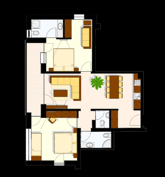 Birkheim - Apartment mit 2 Schlafzimmern und Balkon - 22
