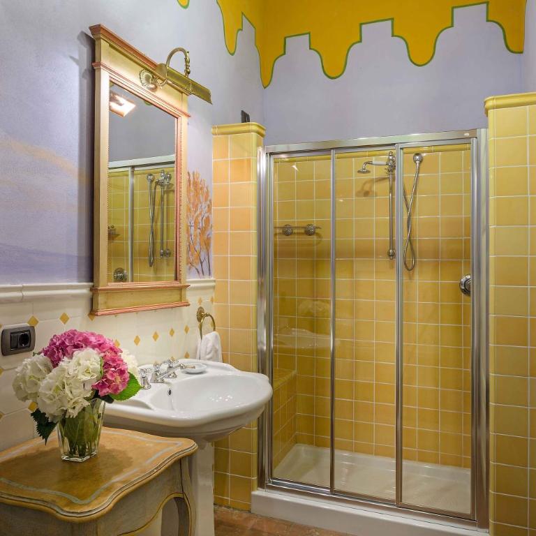 La dimora dell'inventore luxury B&B - Camera Deluxe Matrimoniale/Doppia con Letti Singoli con Vista Piscina - 6