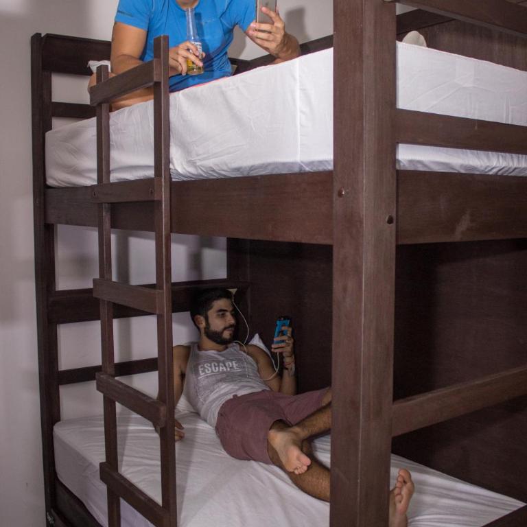 Los Muertos Hostal - Cama Individual en Habitación Compartida Mixta - Cantinflas - 7