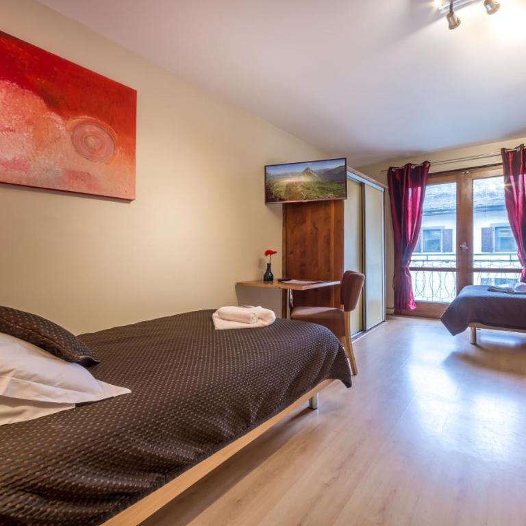Hotel Rhodos Morzine - Petite Chambre Lits Jumeaux - 2