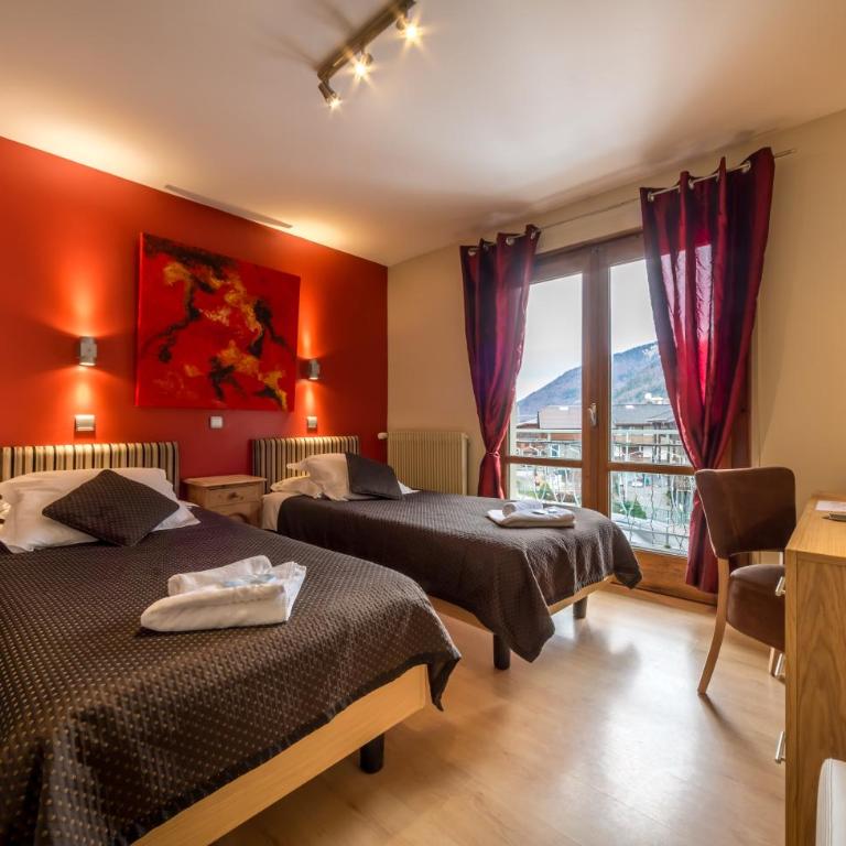 Hotel Rhodos Morzine - Petite Chambre Lits Jumeaux - 4