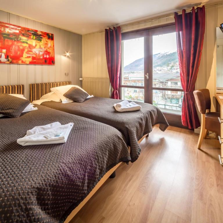 Hotel Rhodos Morzine - Petite Chambre Lits Jumeaux - 7