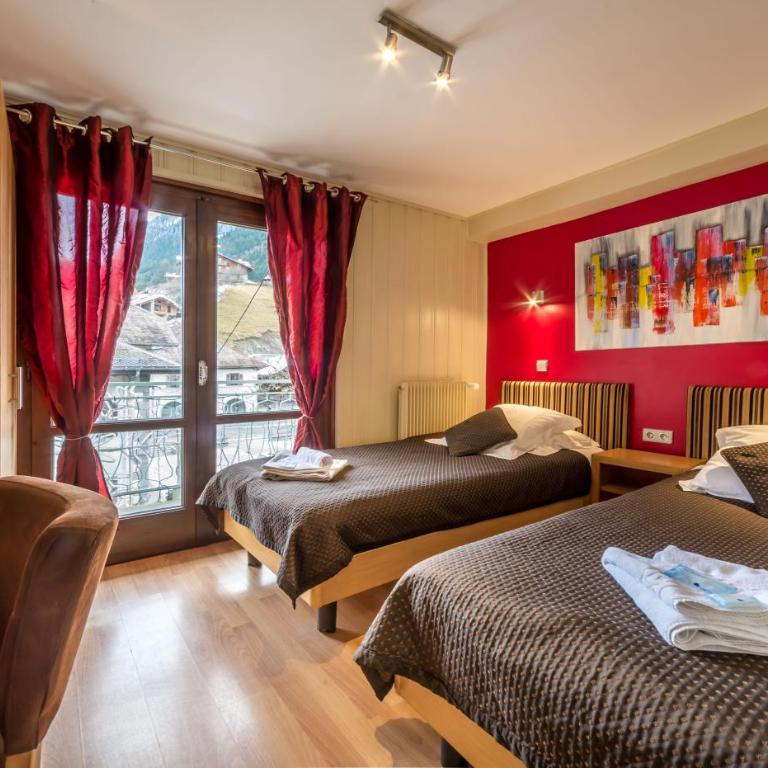 Hotel Rhodos Morzine - Petite Chambre Lits Jumeaux - 8