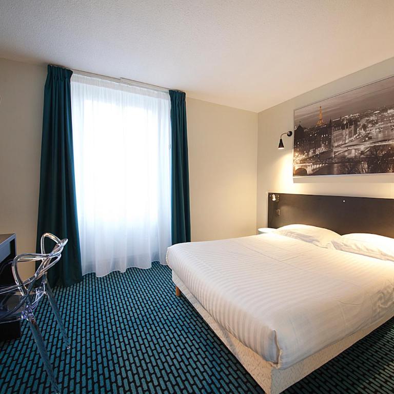 CIT'HÔTEL LE DAV Clermont-Ferrand Centre - Chambre Double Classique – Côté Rue - 1