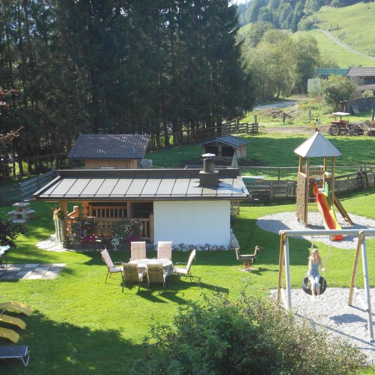 Appartement & Ferienwohnung am Baby & Kinderbauerhof Stefflhof - Apartment mit 2 Schlafzimmern und Aussicht - 14