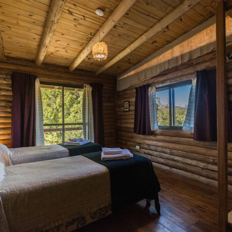 Tierra Sagrada Eco Lodge - Habitación Doble con vistas a la montaña - 1 o 2 camas - 2