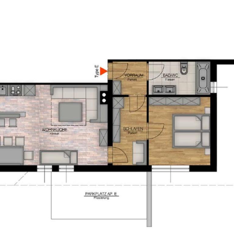 Designer-Chalets - Appartement - Rez-de-Chaussée - 2