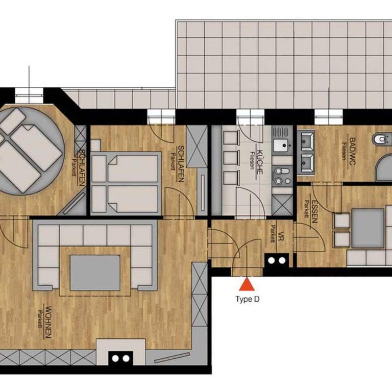 Designer-Chalets - Appartement Deluxe - 2