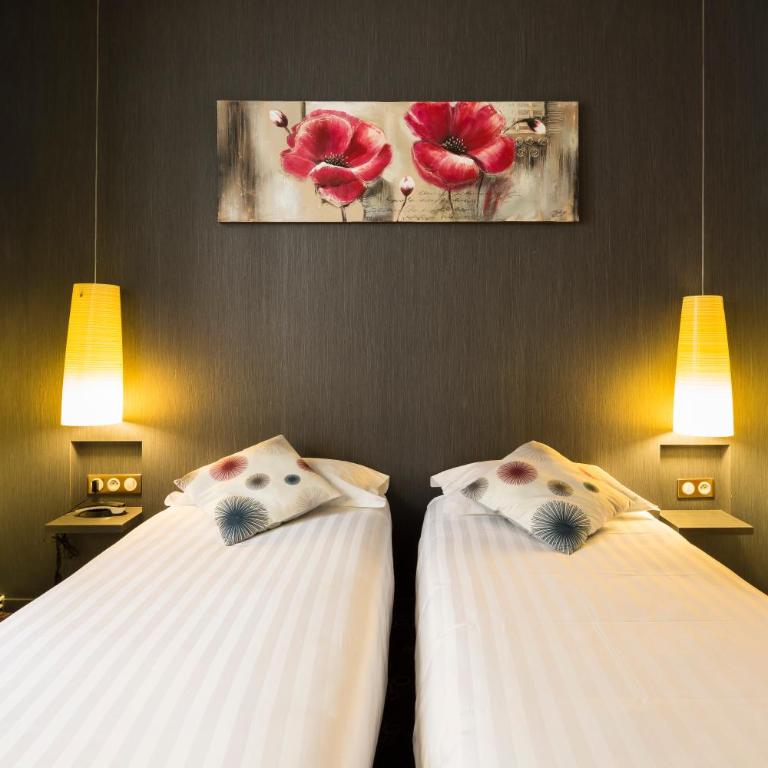 Logis Maison Vauban - Hotel St Malo - Chambre Lits Jumeaux - 2