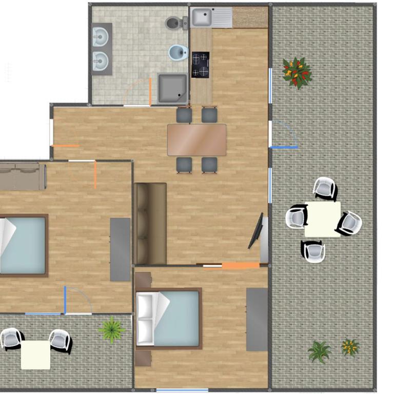 Residence Margareth - Appartamento con 2 Camere da Letto (4 Adulti) - 10