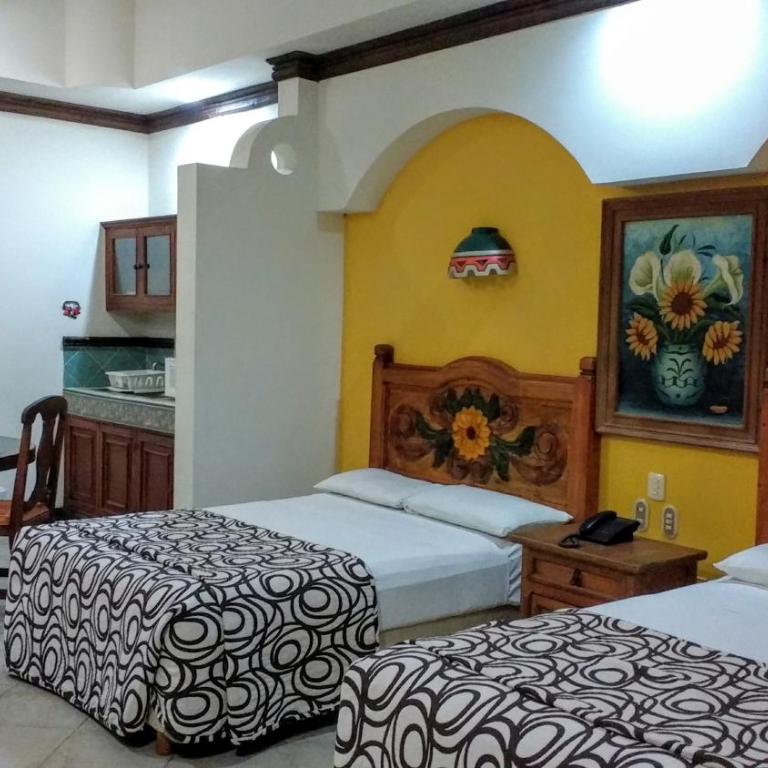 Suites Flamboyanes - Habitación Doble con zona de cocina - 8