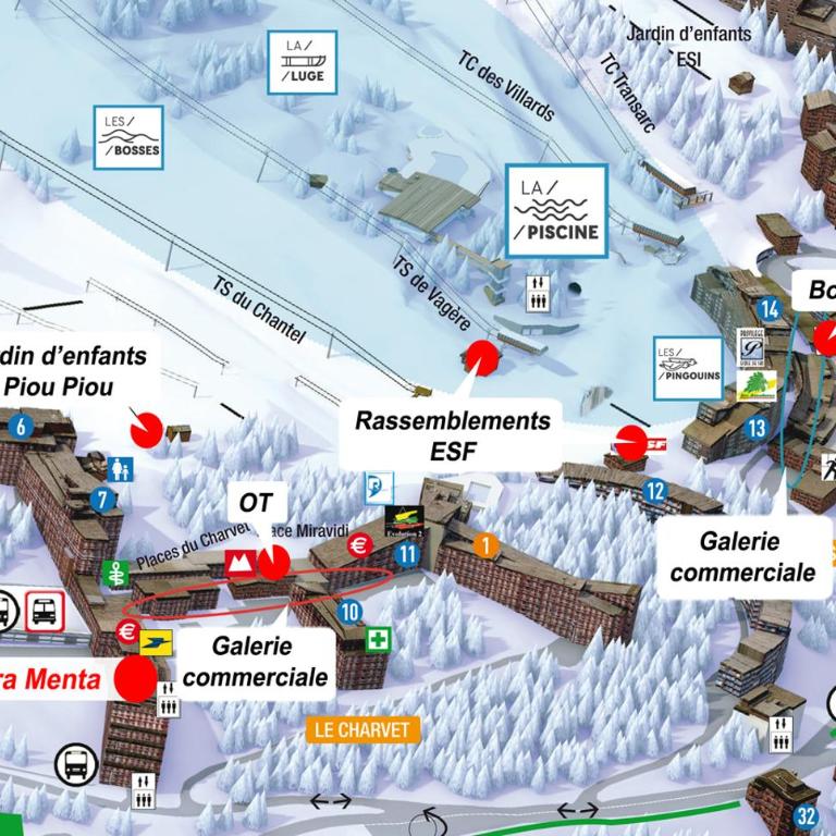 Studio Arc 1800 Skis aux Pieds - Studio - 21