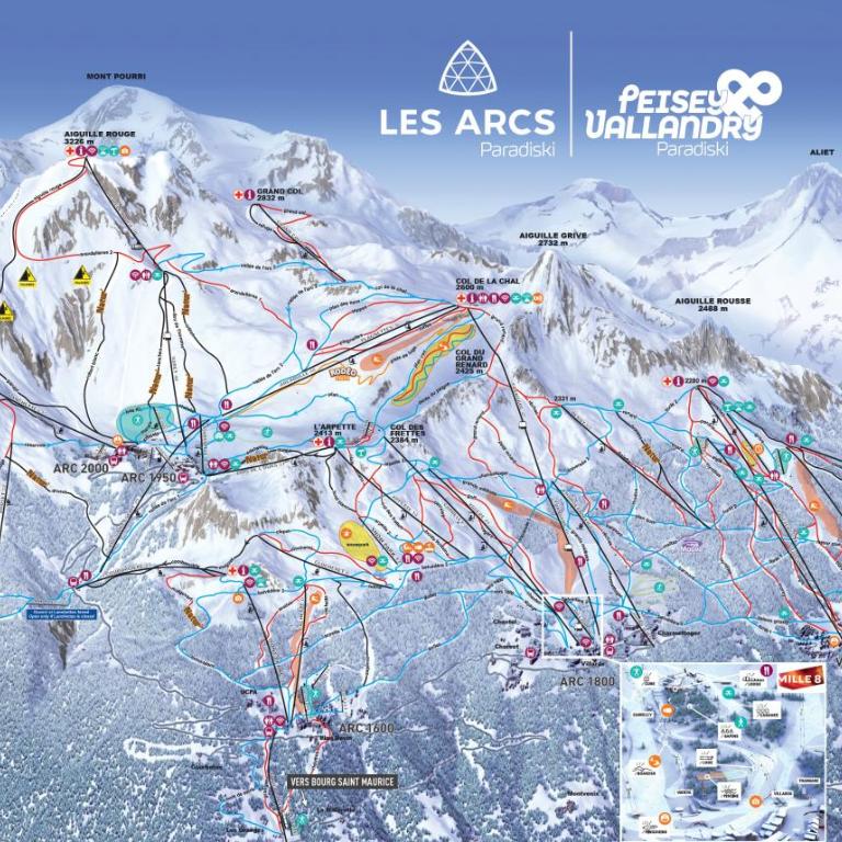 Studio Arc 1800 Skis aux Pieds - Studio - 22