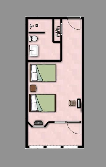 Hotel Paraiso Escondido - Habitación Doble con 2 camas dobles (1-4 adultos) - 3