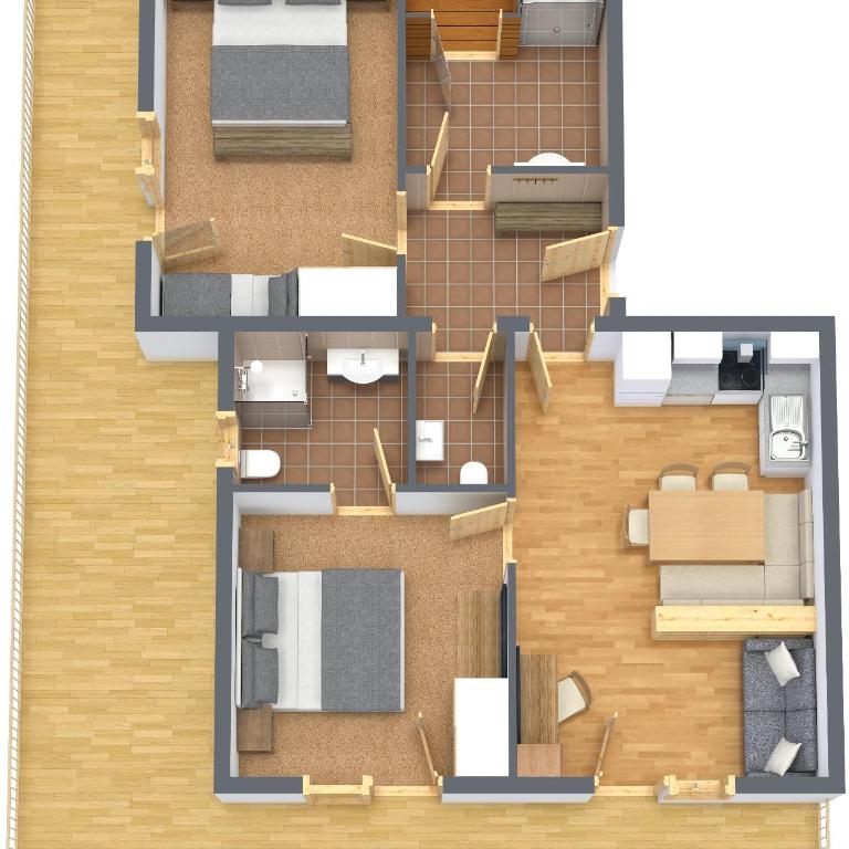 Apart Sattelkopf - Superior Apartment mit 2 Schlafzimmern und Balkon - 1
