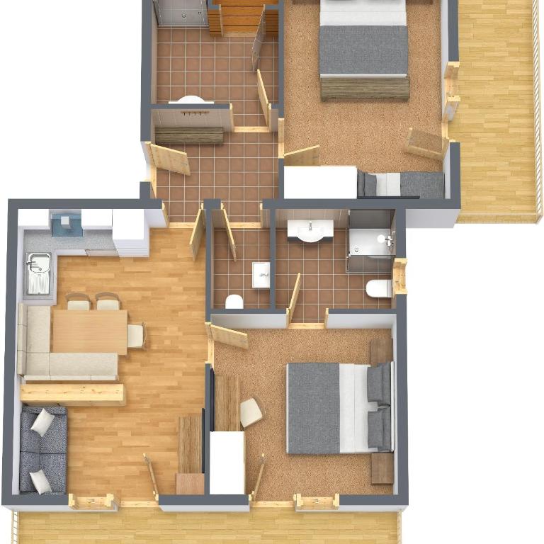 Apart Sattelkopf - Comfort Apartment mit 2 Schlafzimmern und Balkon - 1