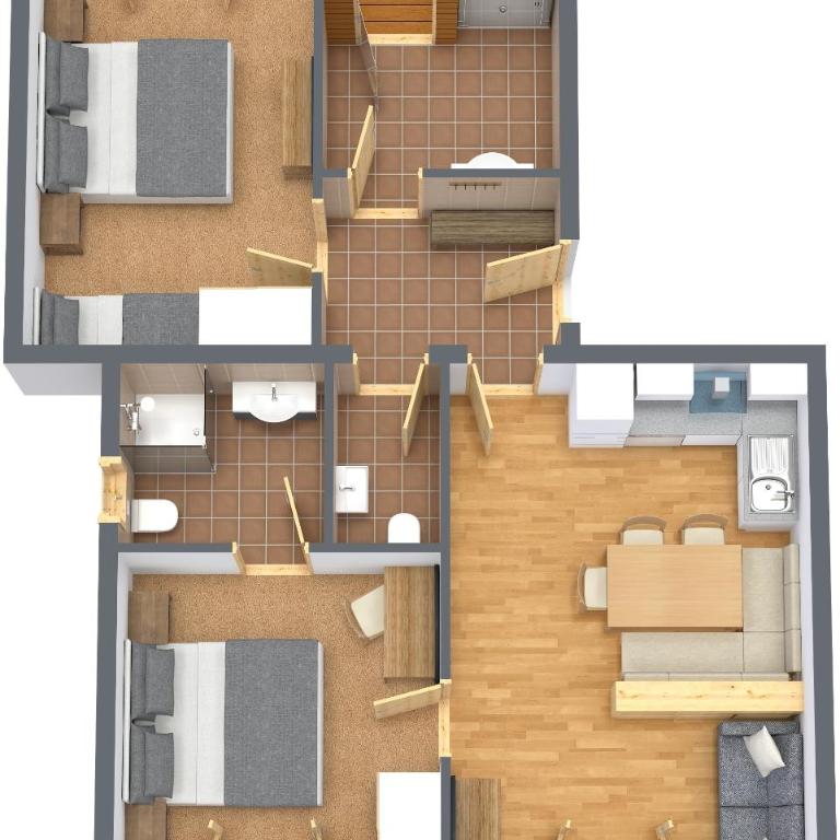 Apart Sattelkopf - Superior Apartment mit 2 Schlafzimmern - Penthouse - 1