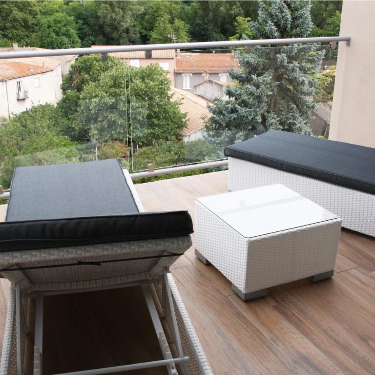 Les Suites du Saint Nazaire, vue panoramique sur la Cité Médiévale - Les Balcons de la Cité - Executive Suite - 3