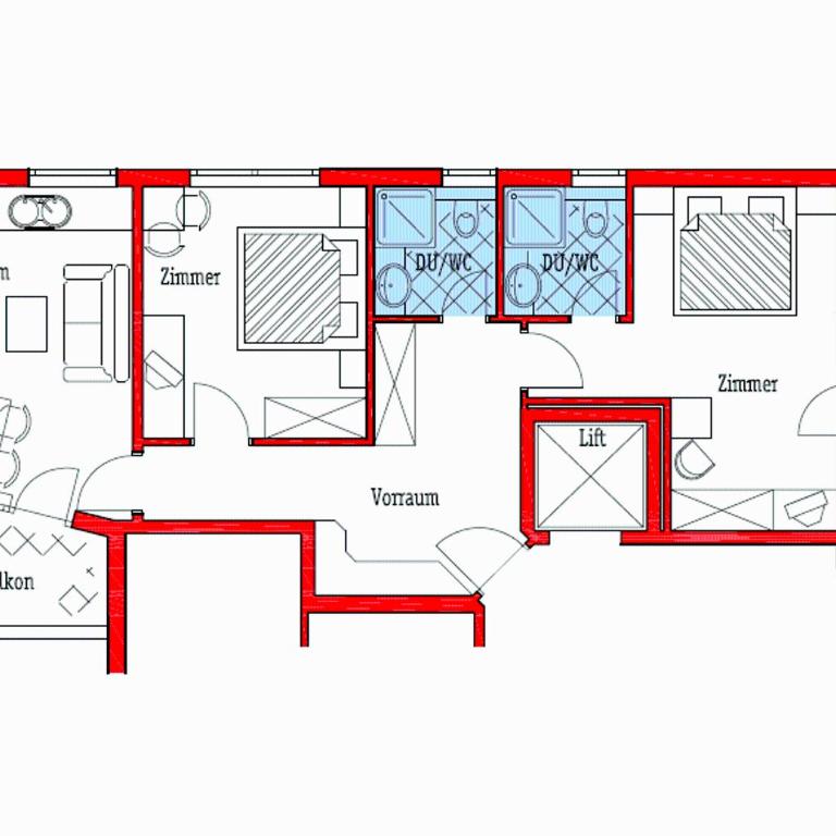 Apart Vita Nova - Superior Apartment mit 2 Schlafzimmern - 7