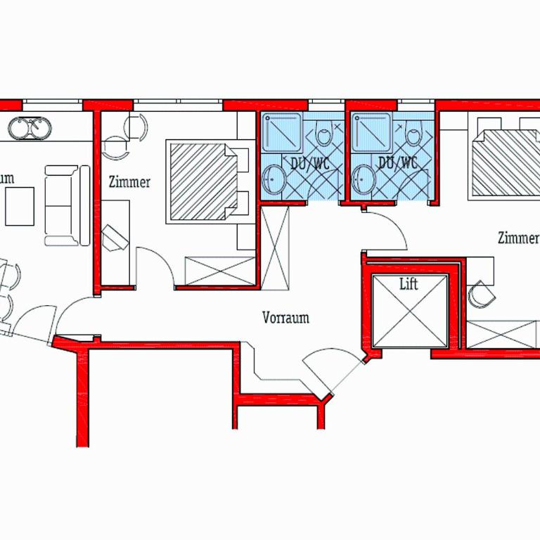 Apart Vita Nova - Superior Apartment mit 2 Schlafzimmern - 8
