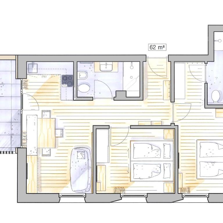 Living Nature Appartements - Appartamento con 2 Camere da Letto - 1