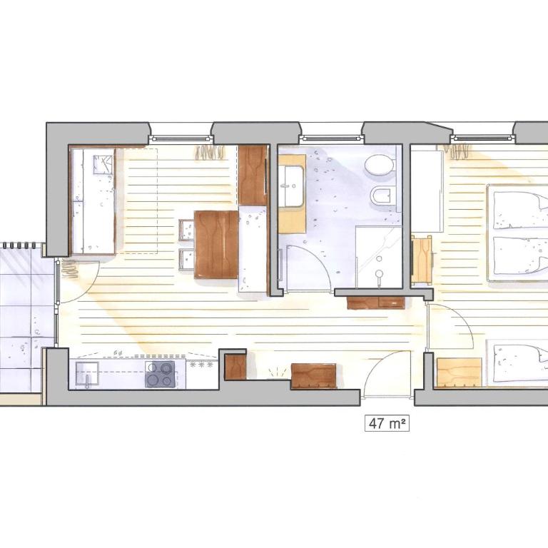 Living Nature Appartements - Appartamento con 1 Camera da Letto e Vista Giardino - 2