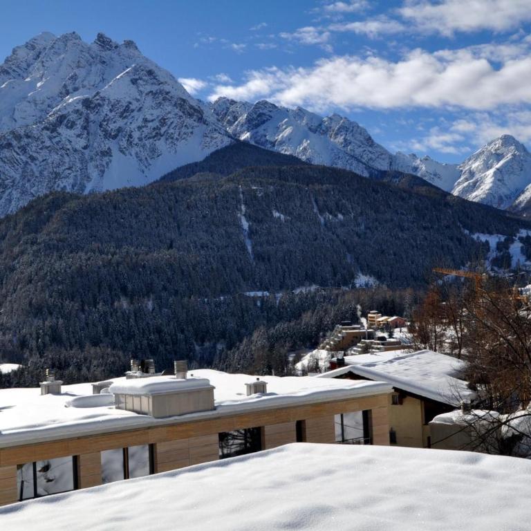 Chasa Döss 3 - Apartment mit Blick auf die Berge - 14