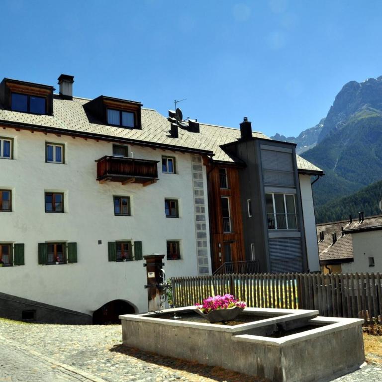 Chasa Döss 3 - Apartment mit Blick auf die Berge - 15