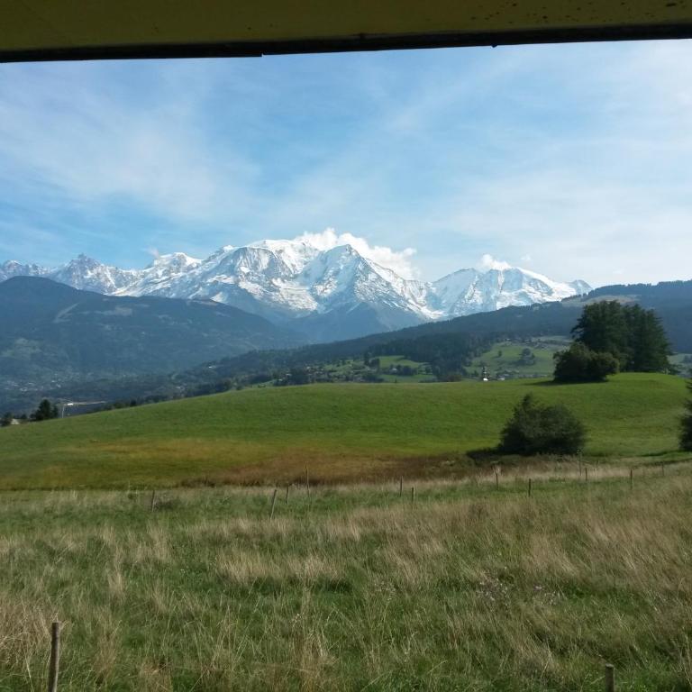 Rez de chaussée très calme vue Mont-Blanc - Appartement avec Vue sur la Montagne - 8