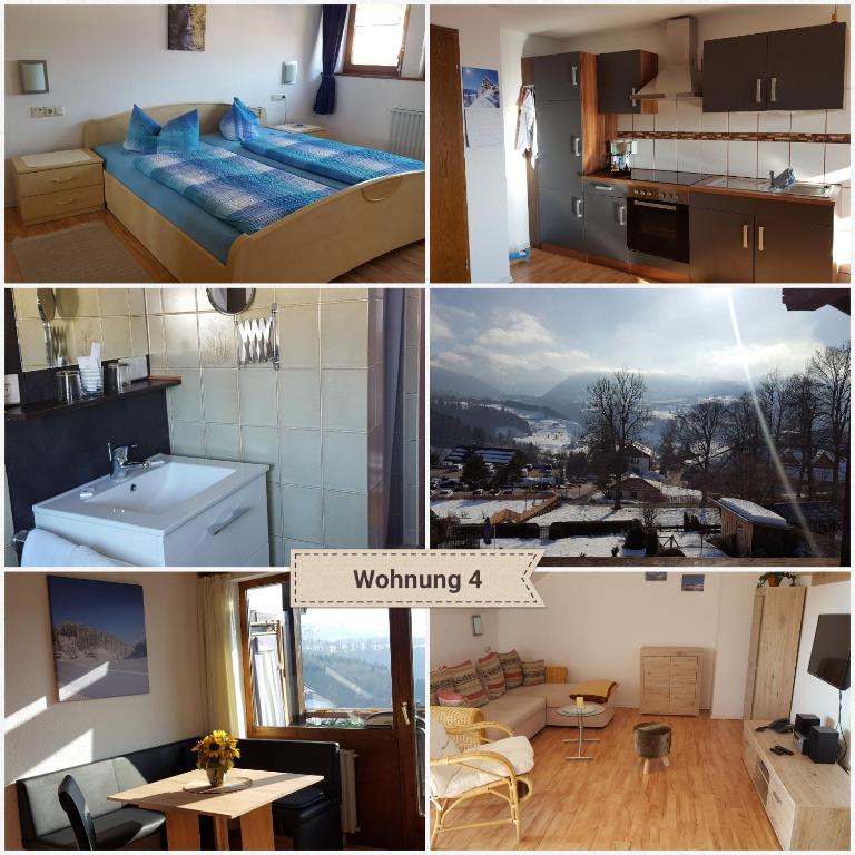 Gästehaus Eberle - Apartment mit 1 Schlafzimmer und Balkon - 5