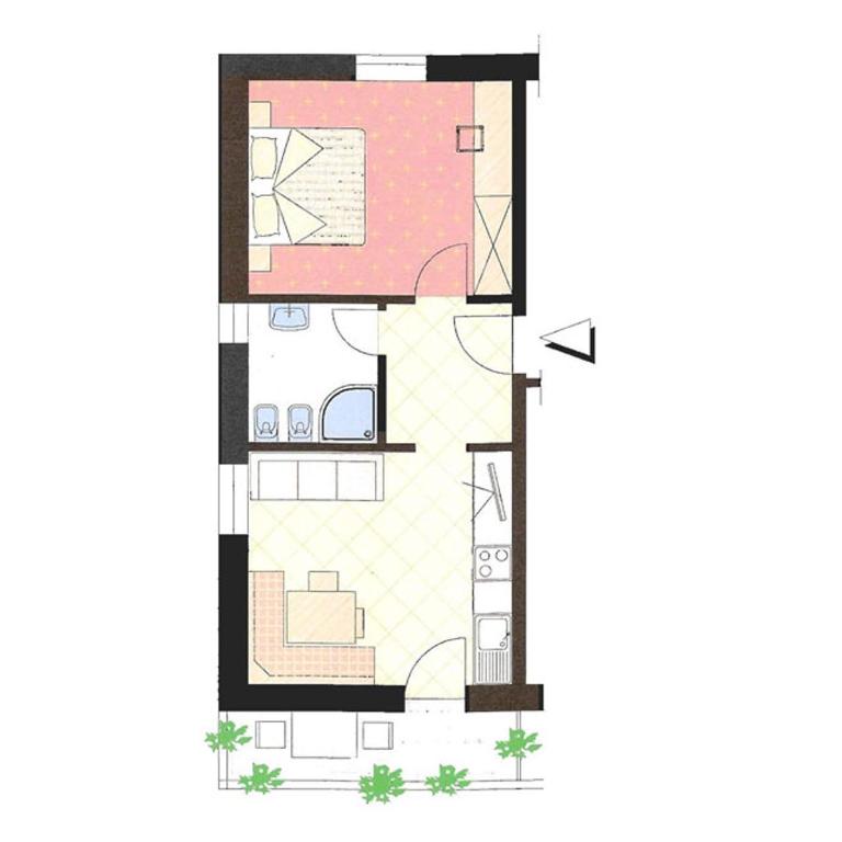 Chalet Albric - Appartamento con 1 Camera da Letto - 2