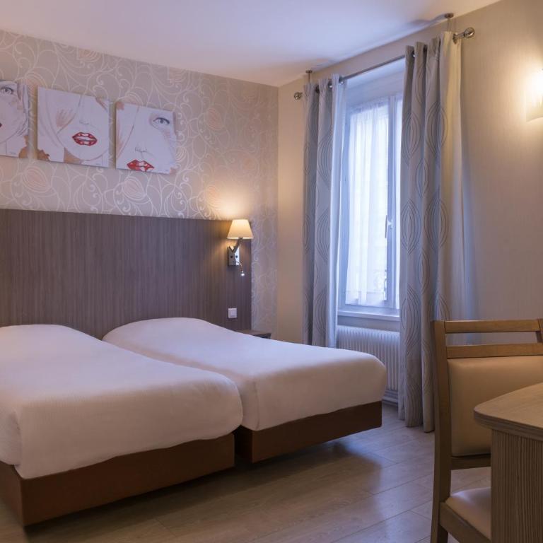 L'Ouest Hotel - Chambre Lits Jumeaux avec Baignoire - 2