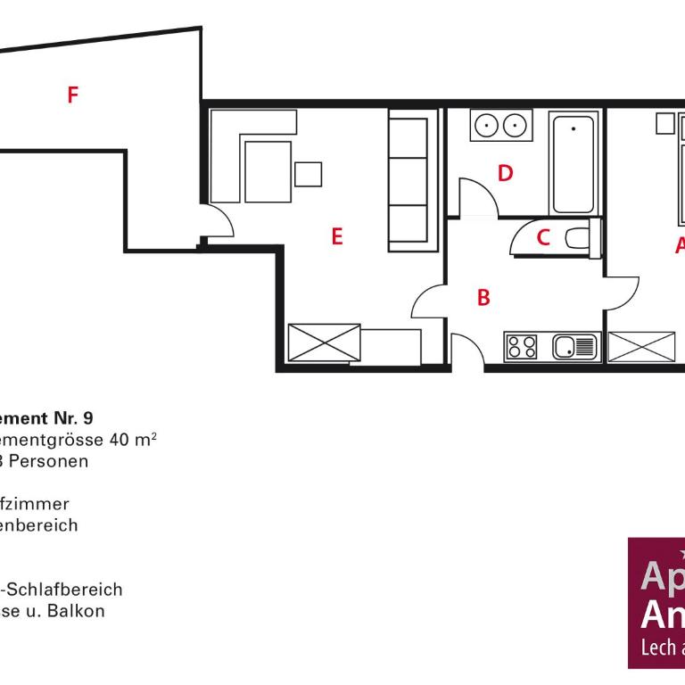 Appart Andrea - Superior Apartment (3 Erwachsene) - 2