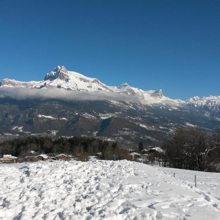 Rez de chaussée très calme vue Mont-Blanc - Appartement avec Vue sur la Montagne - 7