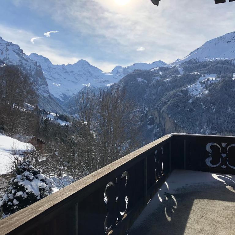 Chalet Bergkristall - Apartment mit Blick auf die Berge - 10