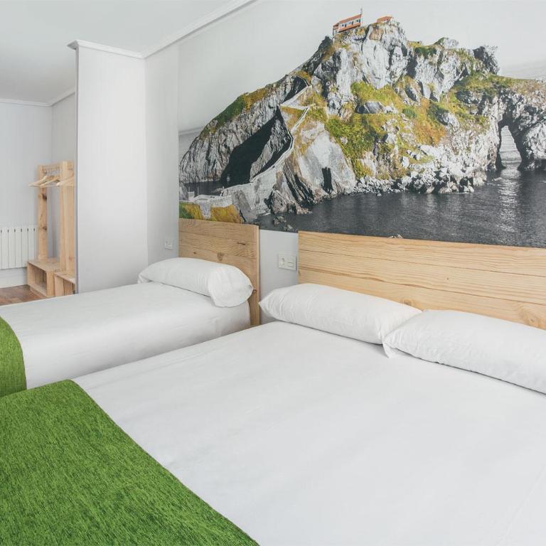 Casual Serantes Bilbao - Habitación Familiar con baño privado - 1
