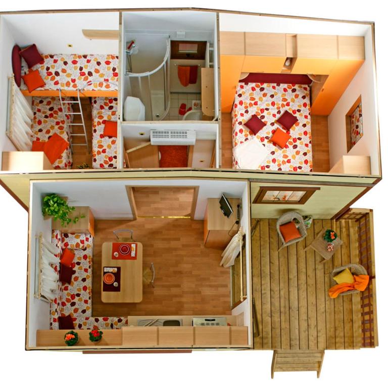 Campeggio Pian Dei Boschi - Casa Mobile (5 Adulti) - 4