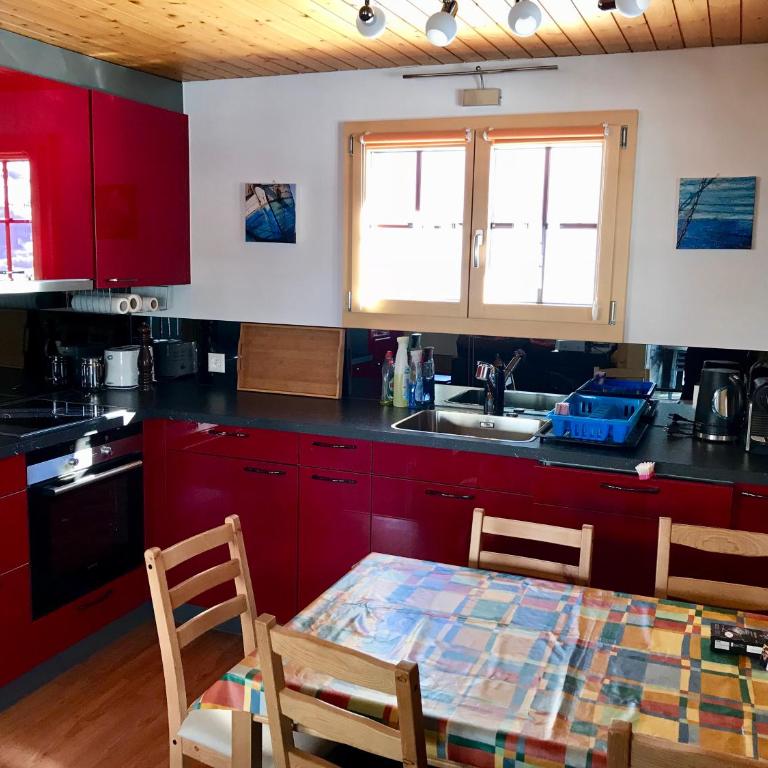 Ferienwohnung im Chalet Firn - OG - Apartment mit Blick auf die Berge - 10