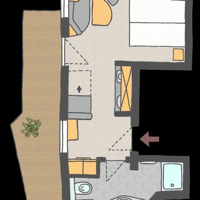 Appartements Aurikel Corso - Studio D - 1