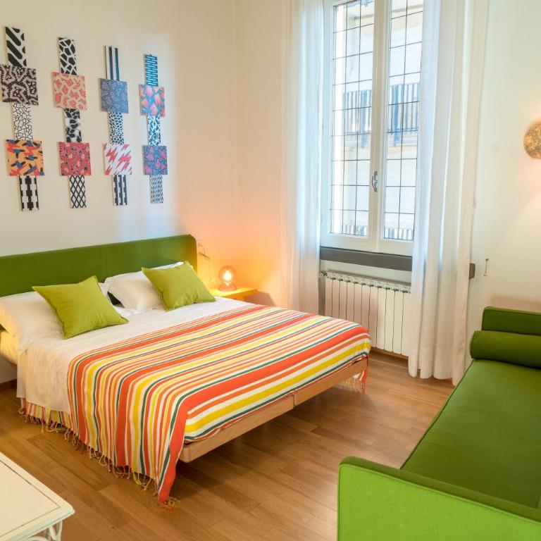 Zip b&b . design in Florence - Camera Matrimoniale con Letto Supplementare - 2