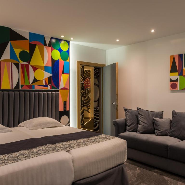 Hotel Aida Opera - Chambre Double Supérieure Deluxe pour 2 Personnes (Lits d'Appoint en Supplément) - 12