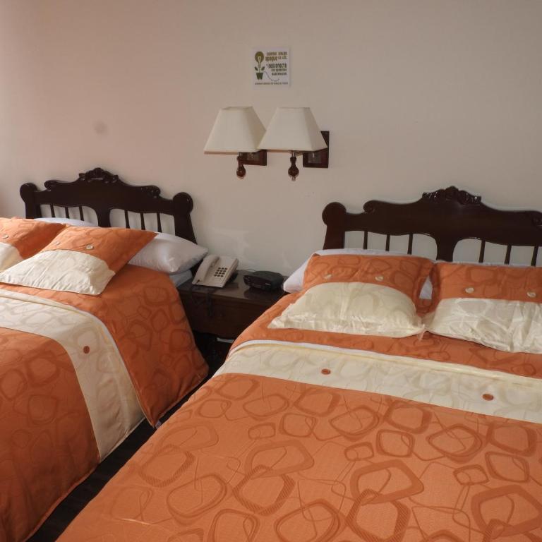 Hotel Angasmayo Ipiales - Habitación Doble Estándar - 2 camas - 1
