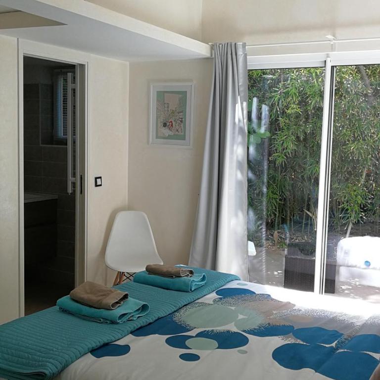 Villa Perle De La Mer - Double Room with Patio - 3