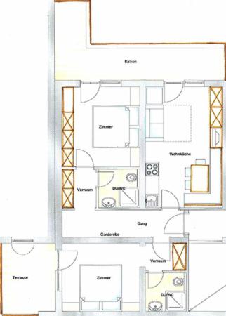 Appartements Strobl - Apartment mit 2 Schlafzimmern - 5